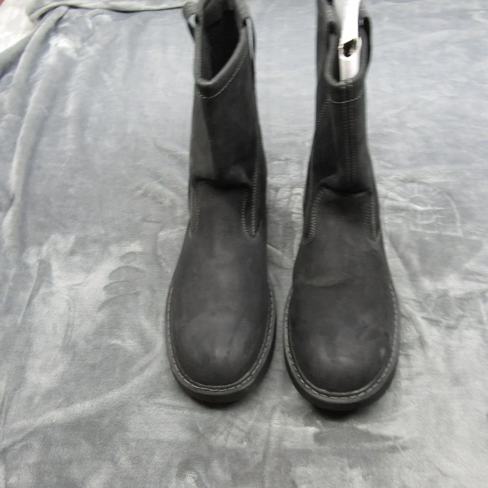 Herman Survivors Work Boots Men 14 Black Leather Steel Toe Anti Fatigue NEW